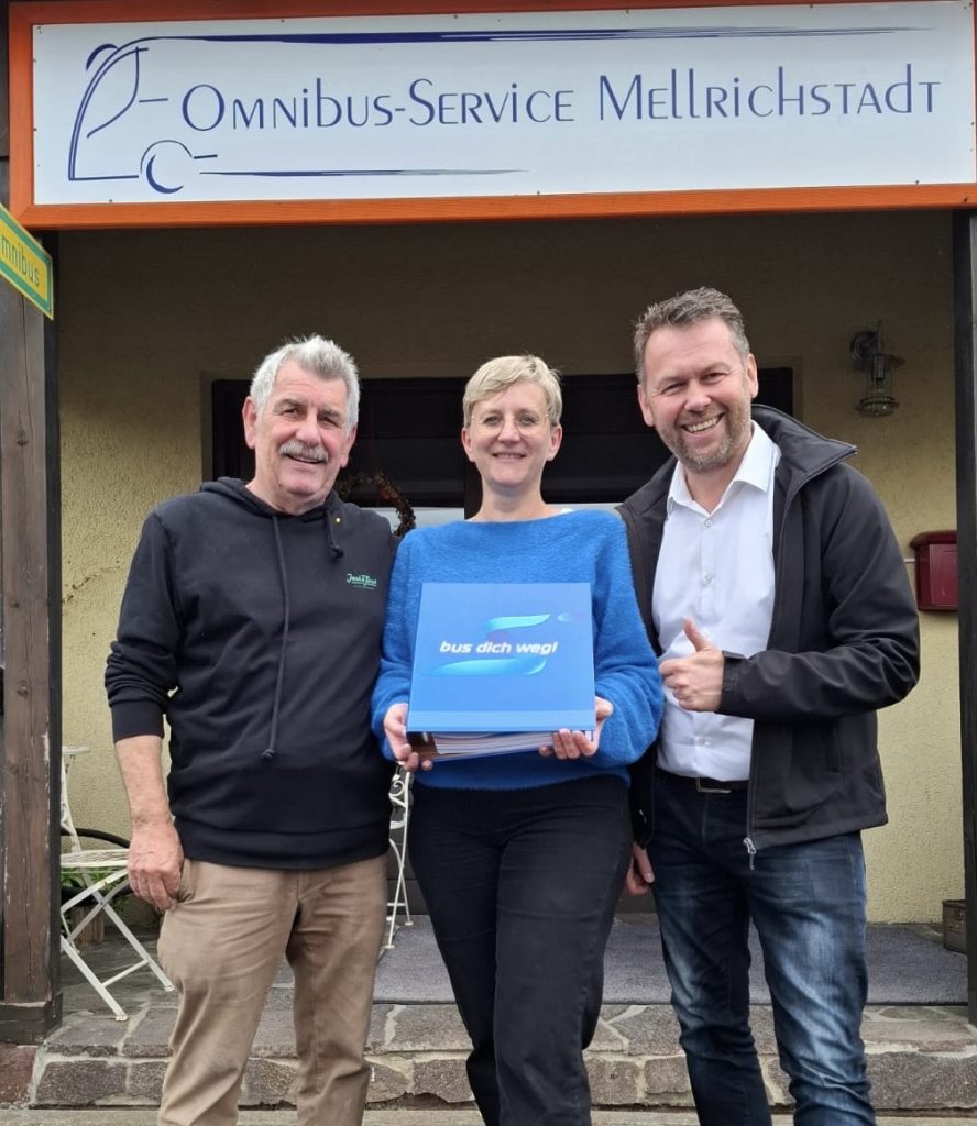 Neuer bus dich weg! Partner: Omnibus-Service Mellrichstadt